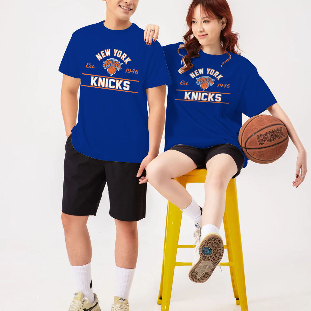 LIMITED EDITION - NEW CUSTOMIZED NBA04 NY NEW YORK KNICKS T-SHIRT
