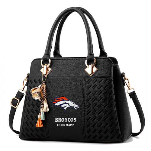 LIMITED EDITION - NEW CUSTOMIZED NFL13 DVB DENVER BRONCOS HANDBAG IN MULTIPLE COLORS