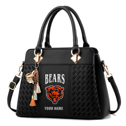 LIMITED EDITION - NEW CUSTOMIZED NFL26 CCB CHICAGO BEARS HANDBAG IN MULTIPLE COLORS