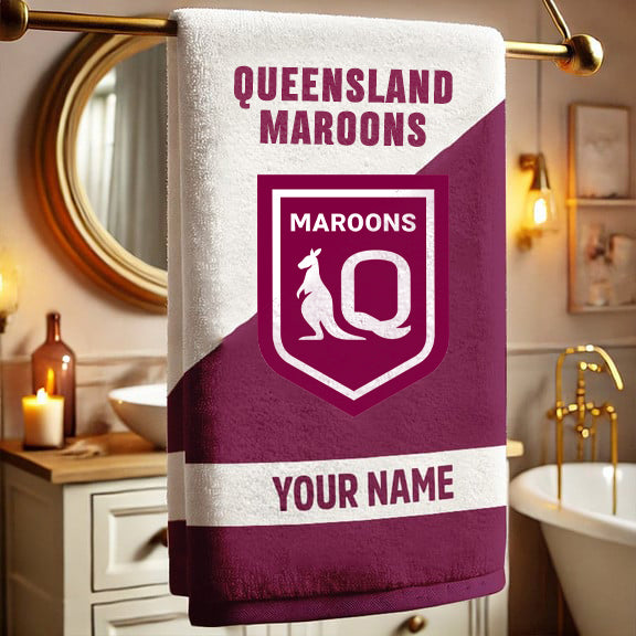 LIMITED EDITION - NEW 18 QSM 0PERSONALIZED BATH TOWEL GIFT FOR FANS