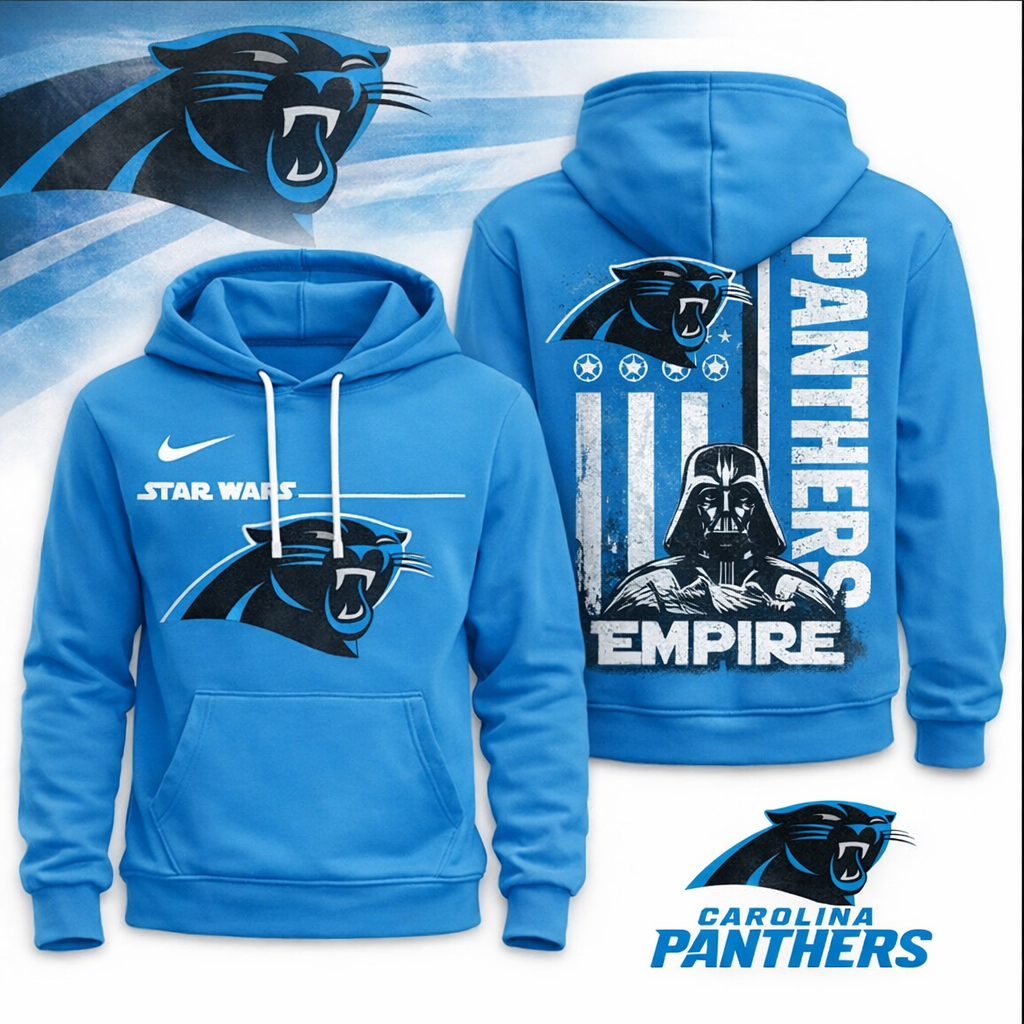 LIMITED EDITION - NEW CUSTOMIZED NFL23 CLP CAROLINA PANTHERS UNISEX T-SHIRT, POLO, HOODIE & JACKETS