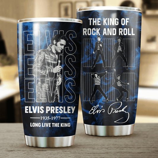 New Premium Elvis Presley Tumbler - EVPLCAO54
