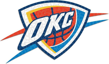 LIMITED EDITION - NEW CUSTOMIZED NBA01 OC OKLAHOMA CITY THUNDER WOODEN PUZZLE