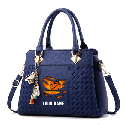 LIMITED EDITION - NEW CUSTOMIZED NBA21 PS PHOENIX SUNS WOMEN'S HANDBAGS MULTICOLOR