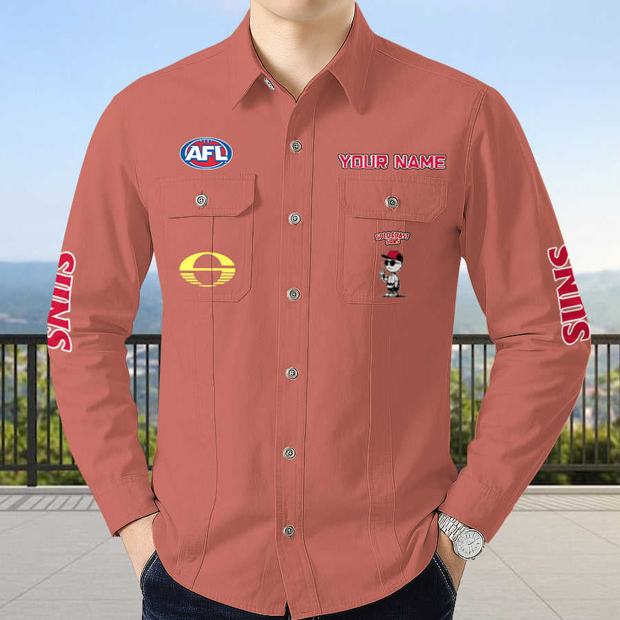 LIMITED EDITION - NEW 18 GCS  PERSONALIZED CARGO SHIRT PERFECT GIFT FOR FAN