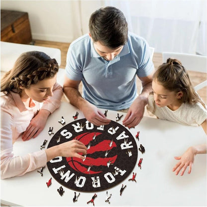 LIMITED EDITION - NEW CUSTOMIZED NBA24 TR TORONTO RAPTORS WOODEN PUZZLE