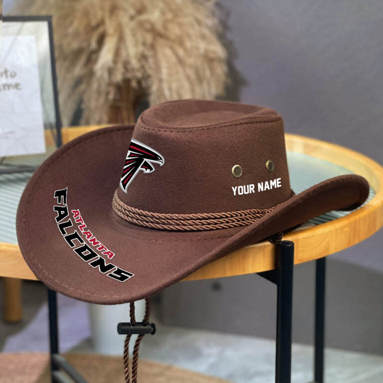 LIMITED EDITION - NEW CUSTOMIZED NFL18 ATF ATLANTA FALCONS COWBOY HAT