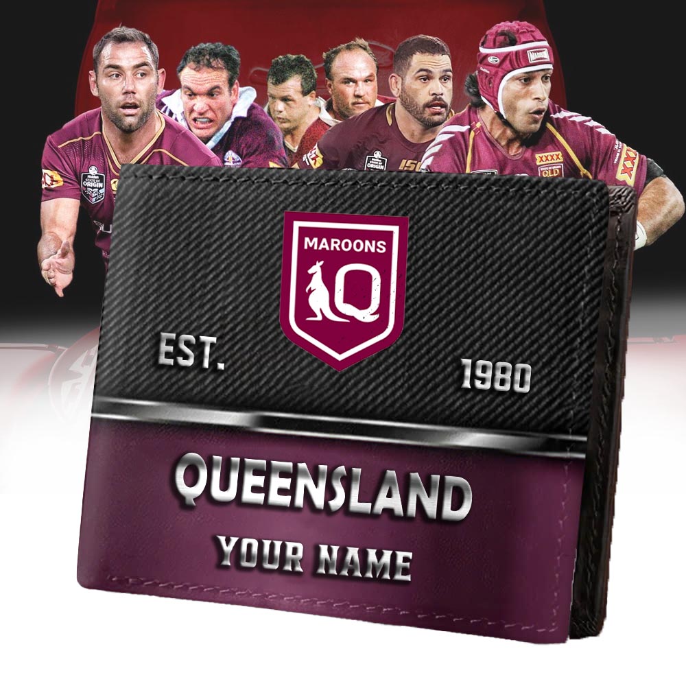 LIMITED EDITION - NEW 18 QSM CUSTOMIZED MEN'S 3D PRINTED WALLET