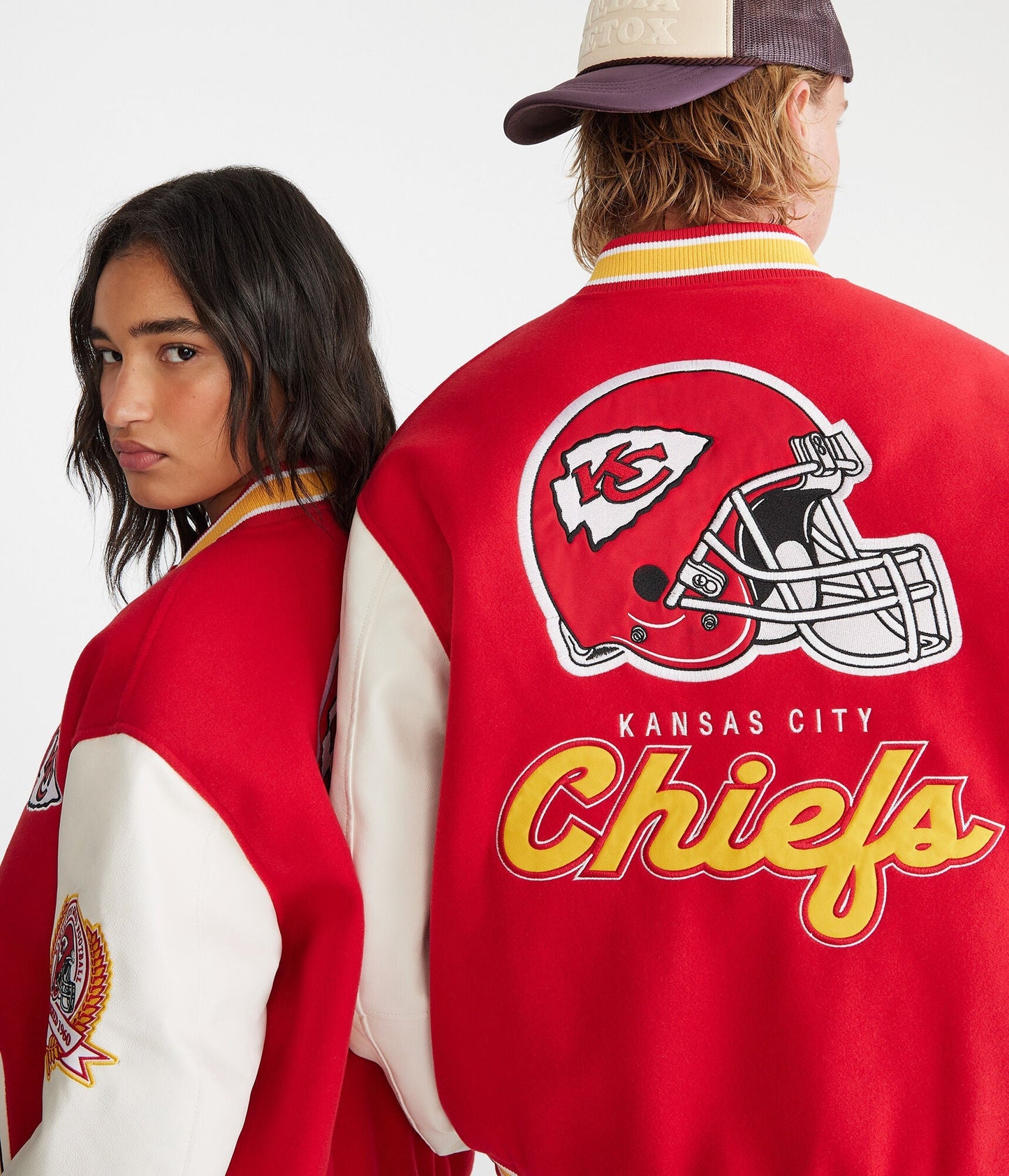 LIMITED EDITION - NEW PREMIUM NFL01 KCC KANSAS CITY CHIEFS SATIN VARSITY JACKET