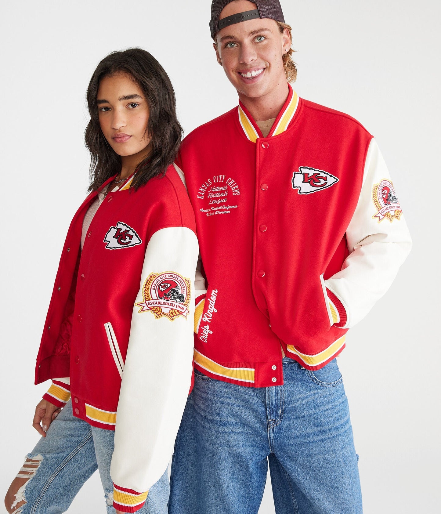 LIMITED EDITION - NEW PREMIUM NFL01 KCC KANSAS CITY CHIEFS SATIN VARSITY JACKET
