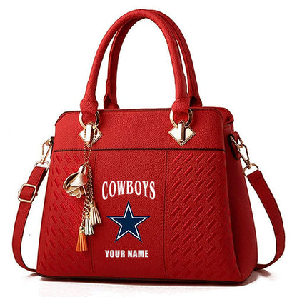 LIMITED EDITION - NEW CUSTOMIZED NFL21 DCB DALLAS COWBOYS HANDBAG IN MULTIPLE COLORS