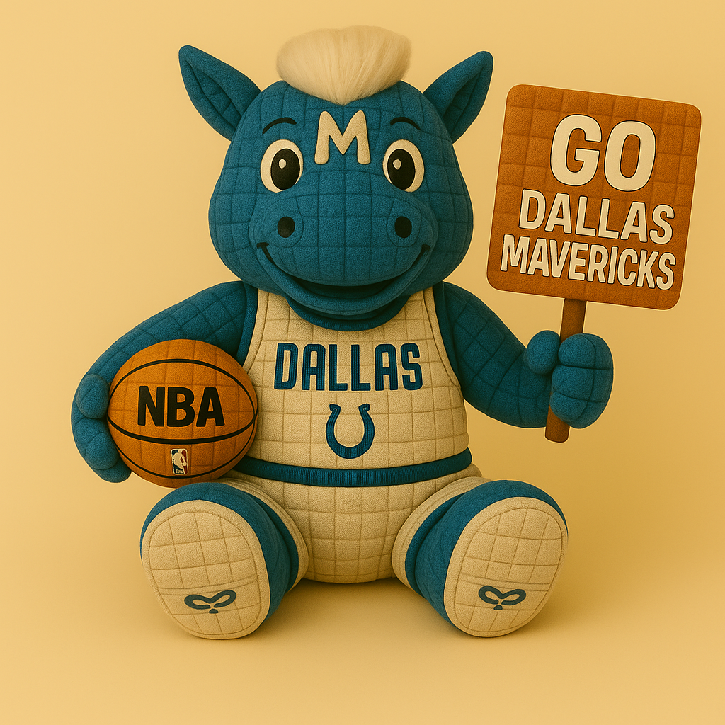 Limited Edition - NBA 18 DM Dallas Mavericks Handmade Crochet