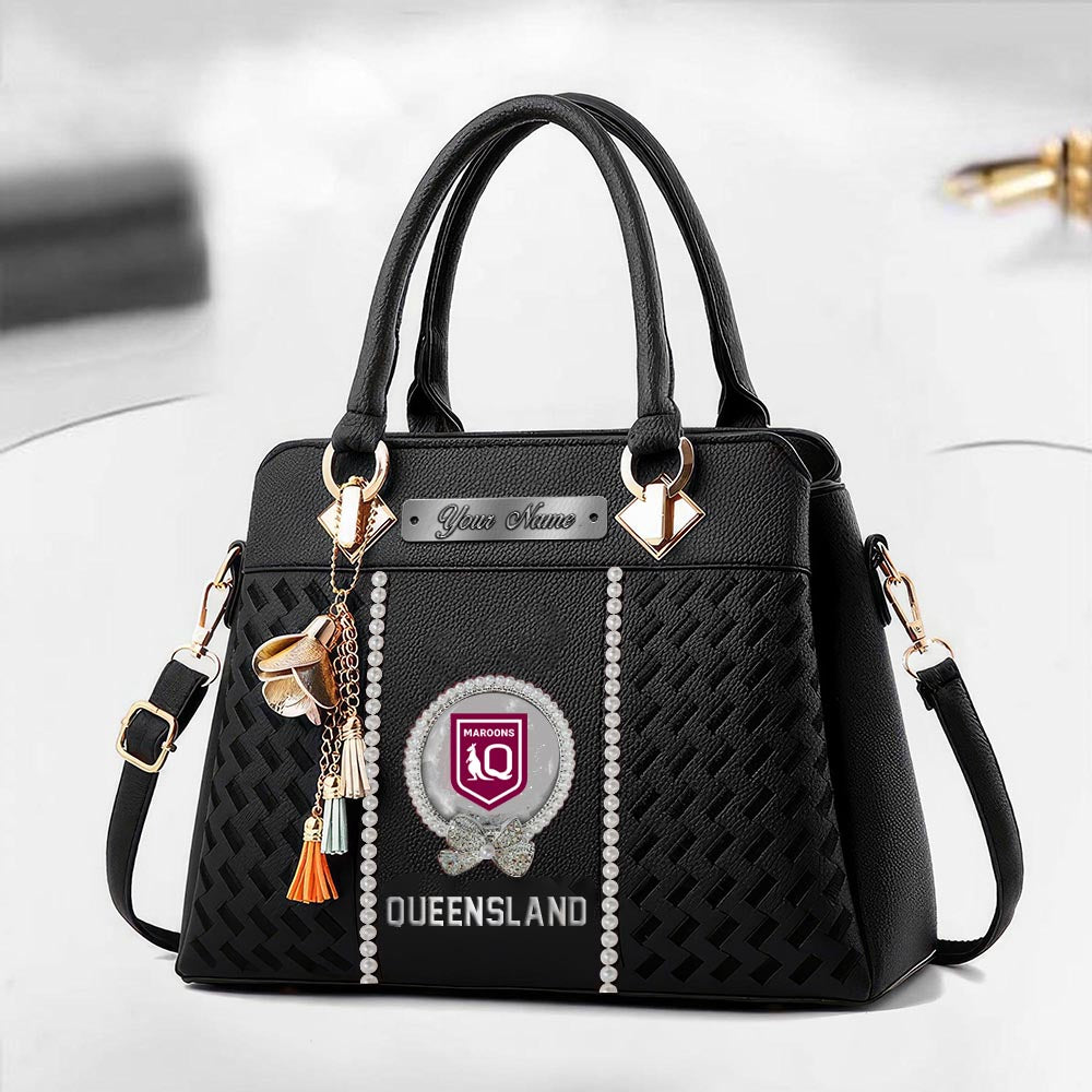 LIMITED EDITION - NEW 18 QSM CUSTOMIZED LUXURY HANDBAG IN MULTIPLE COLORS