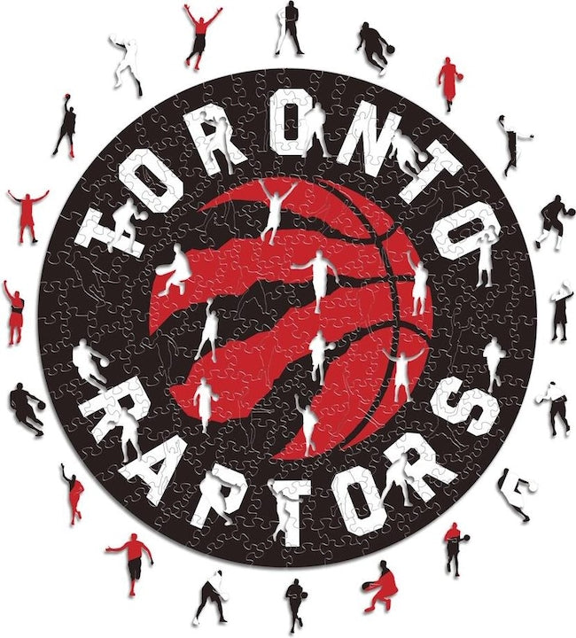 LIMITED EDITION - NEW CUSTOMIZED NBA24 TR TORONTO RAPTORS WOODEN PUZZLE