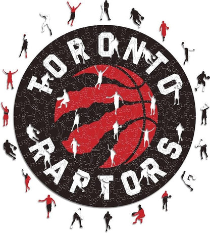 LIMITED EDITION - NEW CUSTOMIZED NBA24 TR TORONTO RAPTORS WOODEN PUZZLE