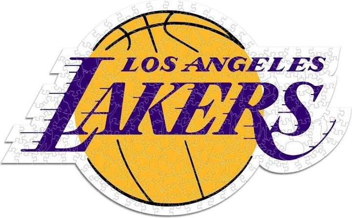 LIMITED EDITION - NEW CUSTOMIZED NBA09 LL LOS ANGELES LAKERS WOODEN PUZZLE
