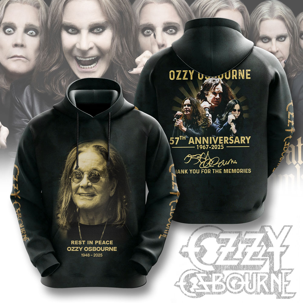 NEW PREMIUM BLACK SABBATH x OZZY OSBOURNE UNISEX SHIRT