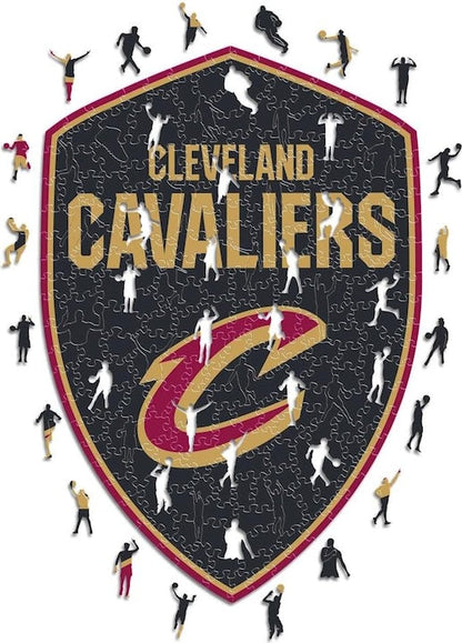 LIMITED EDITION - NEW CUSTOMIZED NBA02 CC CLEVELAND CAVALIERS WOODEN PUZZLE