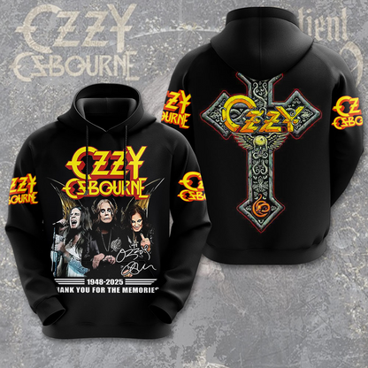 NEW PREMIUM BLACK SABBATH x OZZY OSBOURNE UNISEX SHIRT
