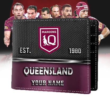 LIMITED EDITION - NEW 18 QSM CUSTOMIZED MEN'S 3D PRINTED WALLET
