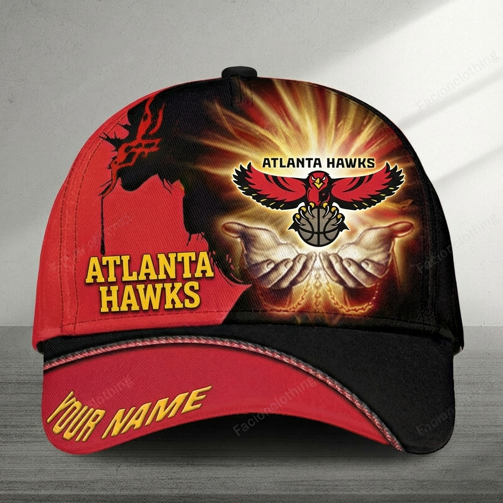 LIMITED EDITION - NEW CUSTOMIZED NBA17 AH ATLANTA HAWKS CLASSIC CAP