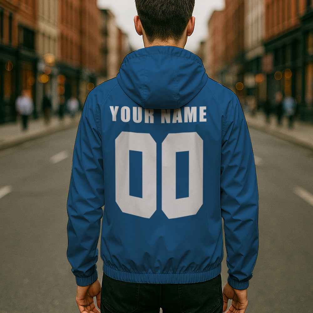 LIMITED EDITION - NEW CUSTOMIZED NHL05 CAL COLORADO AVALANCHE WINDBREAKER JACKET