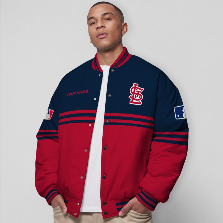 LIMITED EDITION - NEW CUSTOMIZED MLB24 SLC ST. LOUIS CARDINALS BASEBALL JACKET