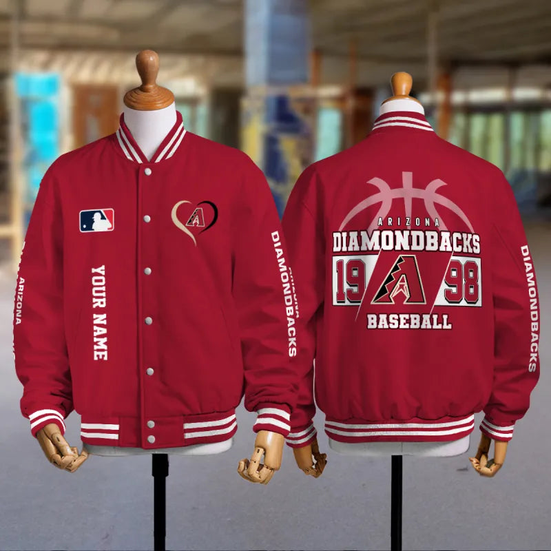 LIMITED EDITION - NEW CUSTOMIZED MLB07 ADS ARIZONA DIAMONDBACKS UNISEX T-SHIRT, POLO, HOODIE & JACKETS