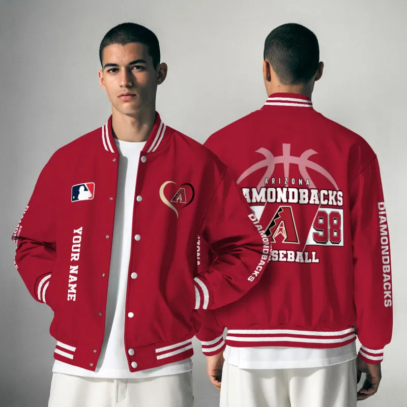 LIMITED EDITION - NEW CUSTOMIZED MLB07 ADS ARIZONA DIAMONDBACKS UNISEX T-SHIRT, POLO, HOODIE & JACKETS