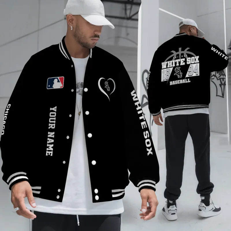 LIMITED EDITION - NEW CUSTOMIZED MLB26 CWS CHICAGO WHITE SOX UNISEX T-SHIRT, POLO, HOODIE & JACKETS