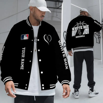 LIMITED EDITION - NEW CUSTOMIZED MLB26 CWS CHICAGO WHITE SOX UNISEX T-SHIRT, POLO, HOODIE & JACKETS