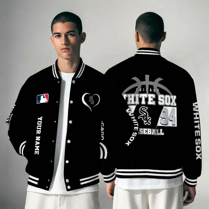 LIMITED EDITION - NEW CUSTOMIZED MLB26 CWS CHICAGO WHITE SOX UNISEX T-SHIRT, POLO, HOODIE & JACKETS