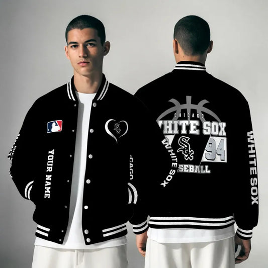 LIMITED EDITION - NEW CUSTOMIZED MLB26 CWS CHICAGO WHITE SOX UNISEX T-SHIRT, POLO, HOODIE & JACKETS