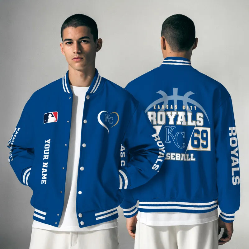 LIMITED EDITION - NEW CUSTOMIZED MLB19 KCR KANSAS CITY ROYALS UNISEX T-SHIRT, POLO, HOODIE & JACKETS