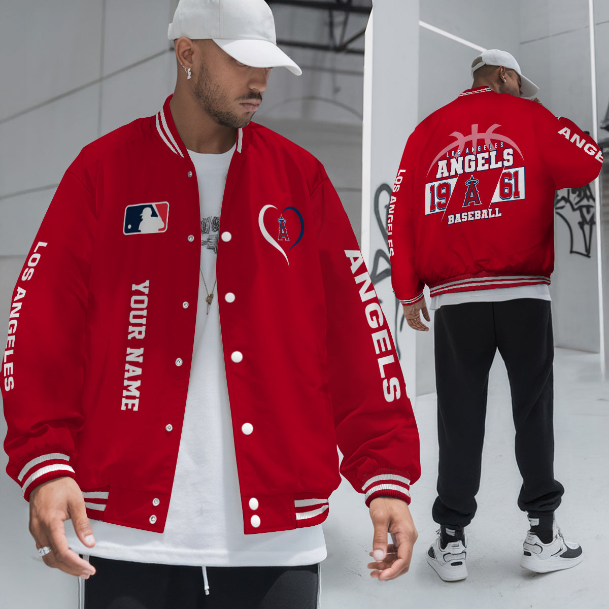 LIMITED EDITION - NEW CUSTOMIZED MLB27 LAA LOS ANGELES ANGELS UNISEX T-SHIRT, POLO, HOODIE & JACKETS