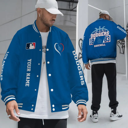 LIMITED EDITION - NEW CUSTOMIZED MLB02 LAD LOS ANGELES DODGERS UNISEX T-SHIRT, POLO, HOODIE & JACKETS
