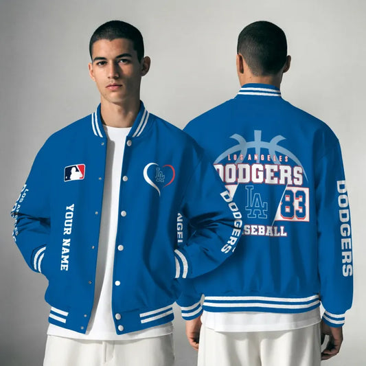 LIMITED EDITION - NEW CUSTOMIZED MLB02 LAD LOS ANGELES DODGERS UNISEX T-SHIRT, POLO, HOODIE & JACKETS
