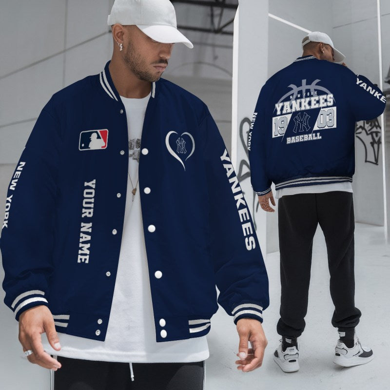 LIMITED EDITION - NEW CUSTOMIZED MLB01 NYY NEW YORK YANKEES UNISEX T-SHIRT, POLO, HOODIE & JACKETS