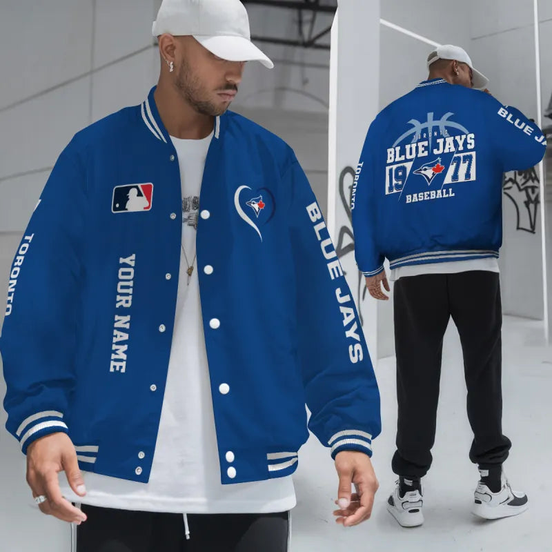 LIMITED EDITION - NEW CUSTOMIZED MLB12 TBJ TORONTO BLUE JAYS UNISEX T-SHIRT, POLO, HOODIE & JACKETS