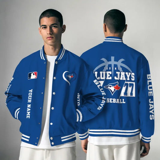 LIMITED EDITION - NEW CUSTOMIZED MLB12 TBJ TORONTO BLUE JAYS UNISEX T-SHIRT, POLO, HOODIE & JACKETS