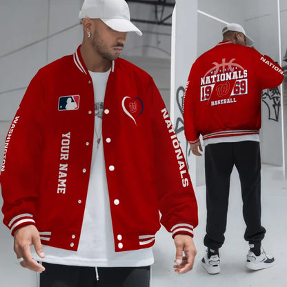 LIMITED EDITION - NEW CUSTOMIZED MLB28 WNS WASHINGTON NATIONALS UNISEX T-SHIRT, POLO, HOODIE & JACKETS