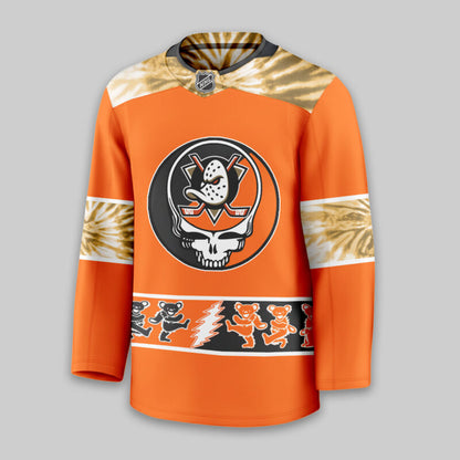 LIMITED EDITION - NEW CUSTOMIZED NHL09 AH DUCKS UNISEX HOCKEY JERSEY