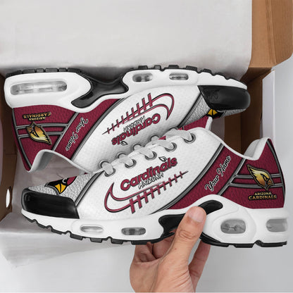 LIMITED EDITION - NEW CUSTOMIZED NFL20 ARC ARIZONA CARDINALS UNISEX AIR MAX PLUS SNEAKERS