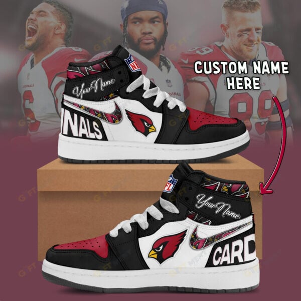 LIMITED EDITION - NEW CUSTOMIZED NFL20 ARC ARIZONA CARDINALS AIR JORDAN 1