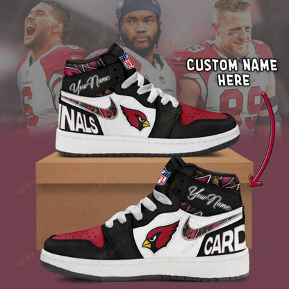 LIMITED EDITION - NEW CUSTOMIZED NFL20 ARC ARIZONA CARDINALS AIR JORDAN 1