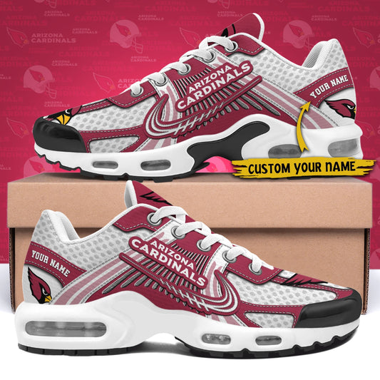 LIMITED EDITION - NEW CUSTOMIZED NFL20 ARC ARIZONA CARDINALS UNISEX AIR MAX PLUS SNEAKERS