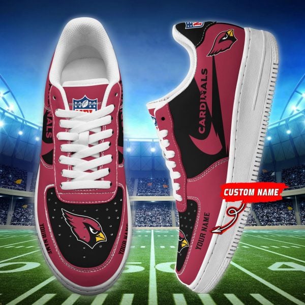 LIMITED EDITION - NEW CUSTOMIZED NFL20 ARC ARIZONA CARDINALS AF1 SNEAKERS