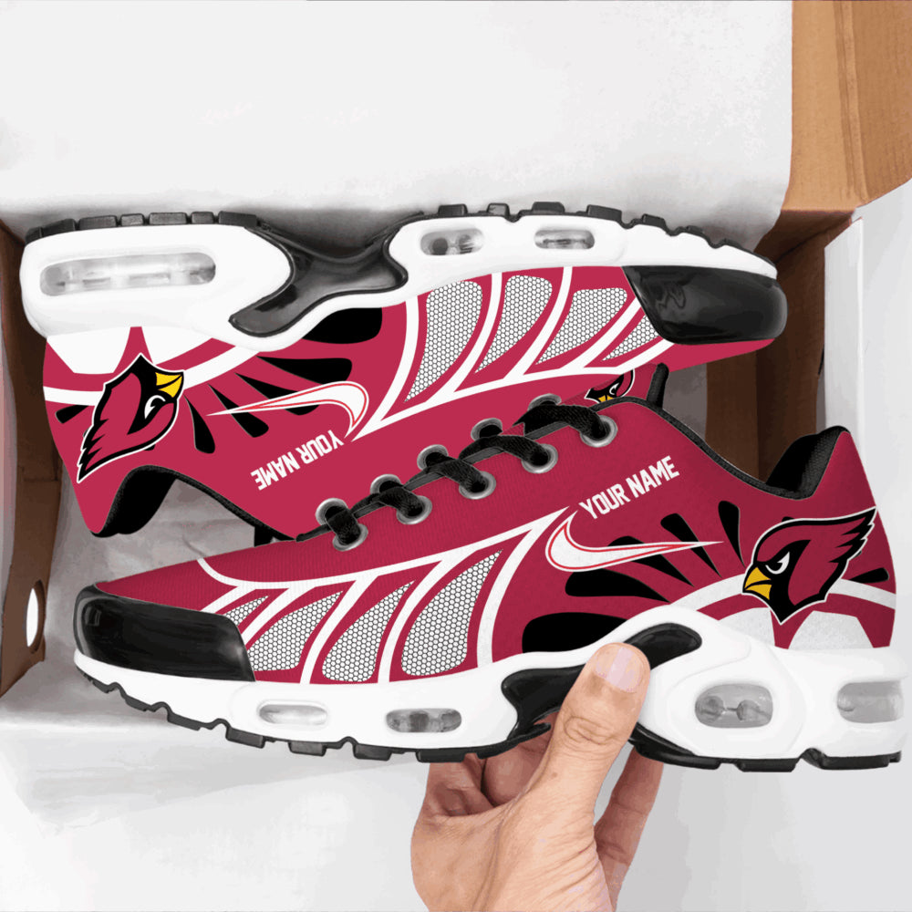 LIMITED EDITION - NEW CUSTOMIZED NFL20 ARC ARIZONA CARDINALS UNISEX AIR MAX PLUS SNEAKERS
