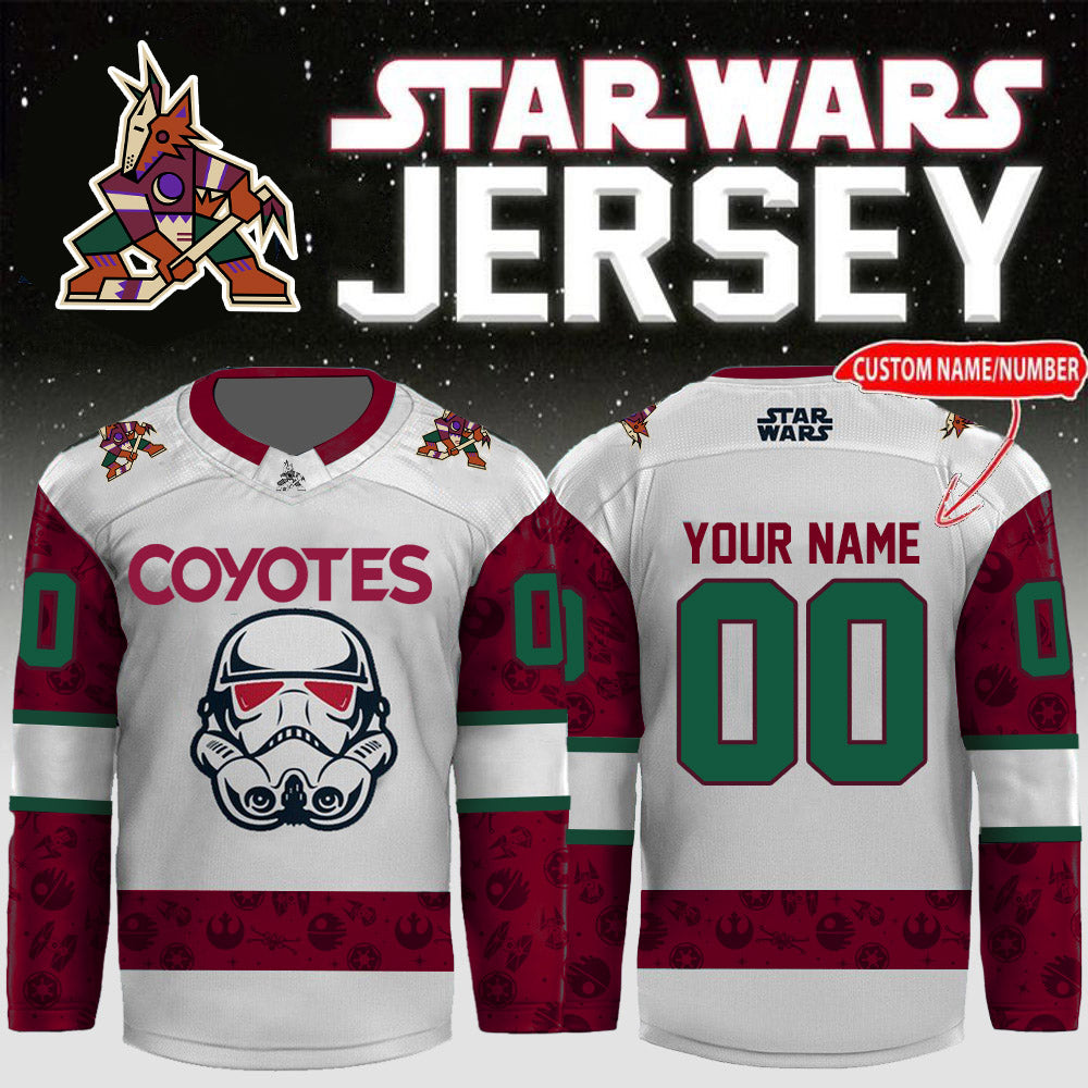 LIMITED EDITION - NEW CUSTOMIZED NHL30 AZ COYOTES UNISEX HOCKEY JERSEY