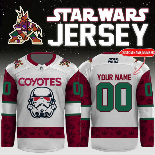 LIMITED EDITION - NEW CUSTOMIZED NHL30 AZ COYOTES UNISEX HOCKEY JERSEY